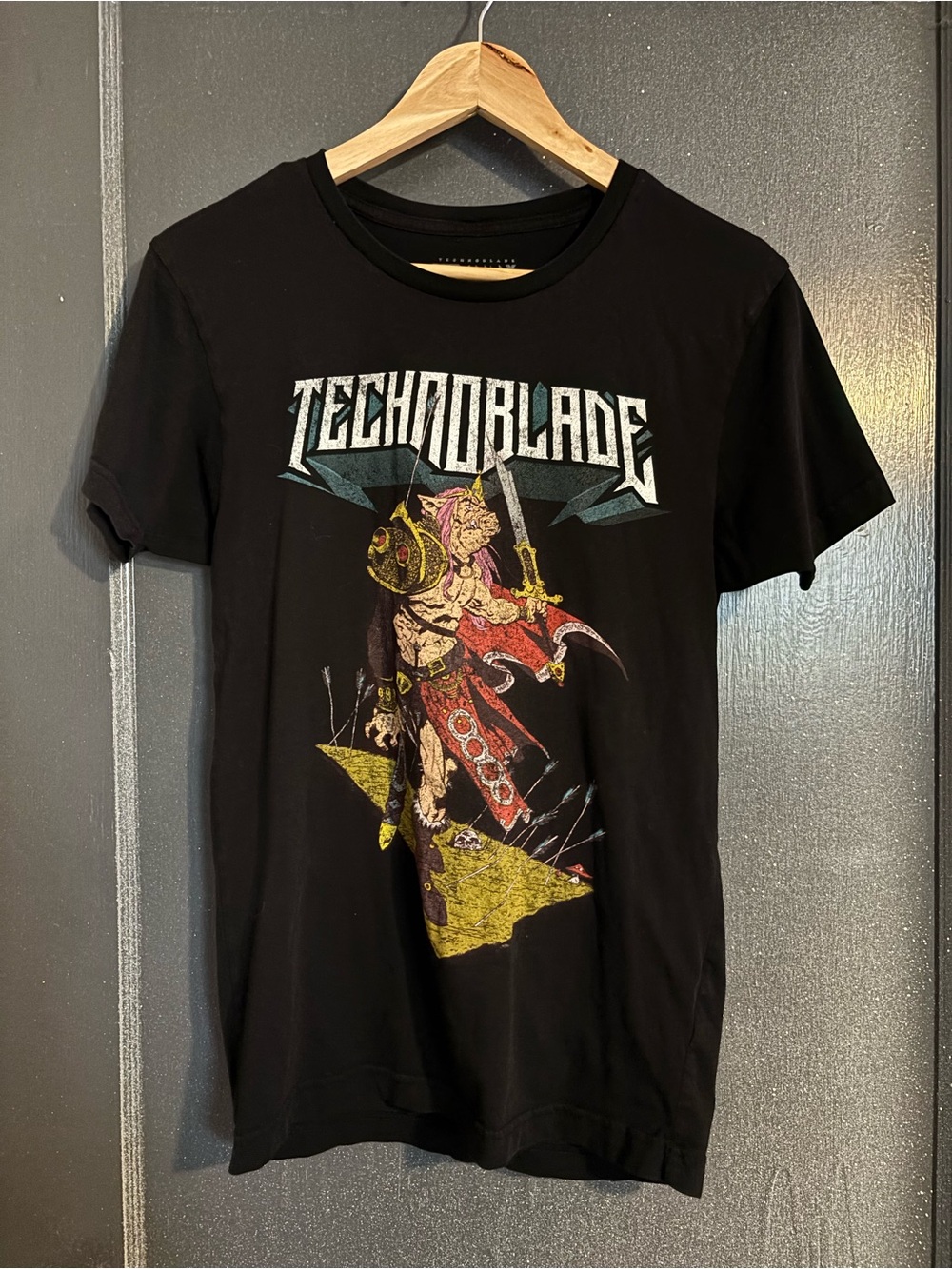 Technoblade Men’s black Graphic Tee